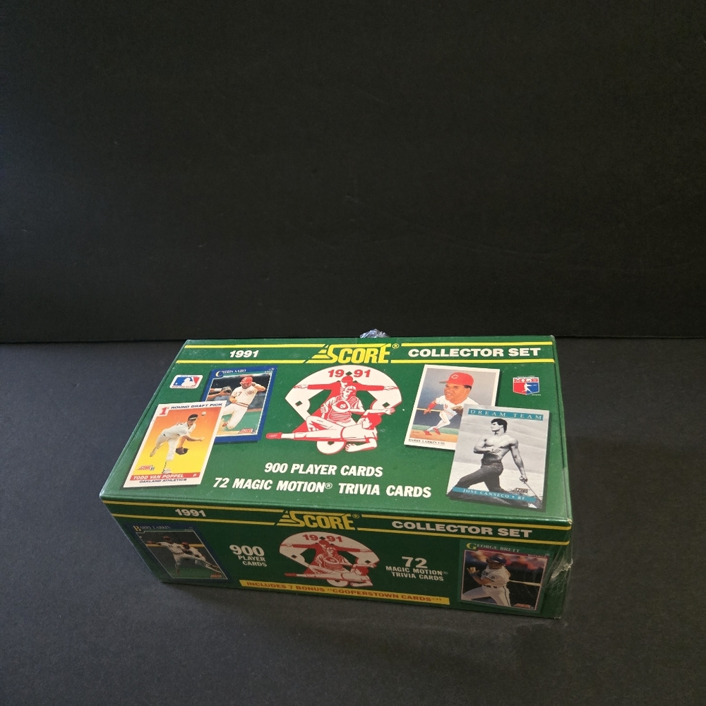 RARE 1991 MLB SCORE BASEBALL 900 CARDS & TRIVIA CARD SET